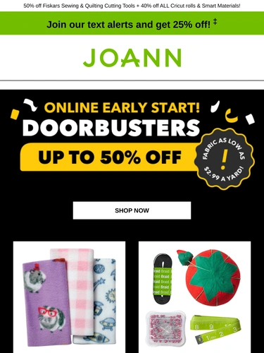 Joann Newsletter