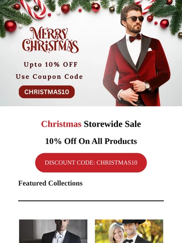 Men's Tuxedo USA Newsletter