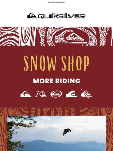 Quiksilver Sale Announcement