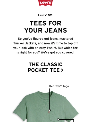 Levi's Newsletter