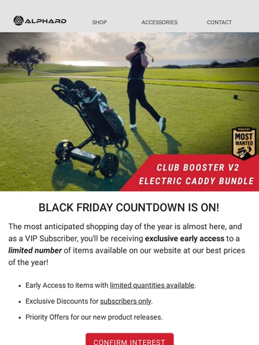 Alphard Golf Newsletter