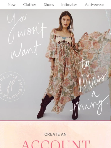 Free People Newsletter