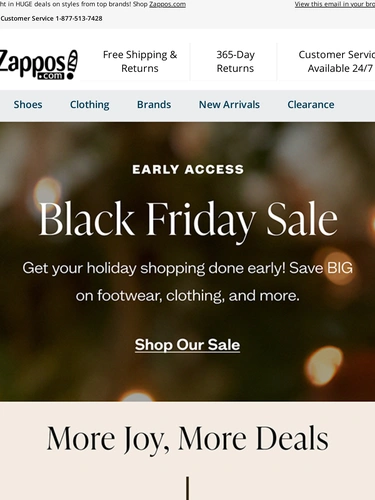 Zappos Newsletter