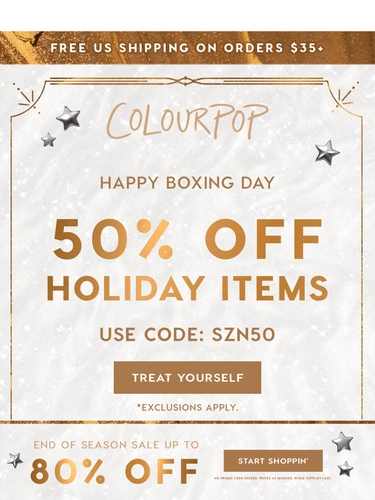 ColourPop Newsletter