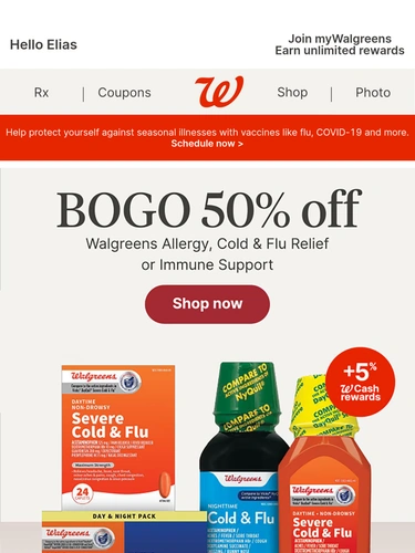 Walgreens Sale Announcement