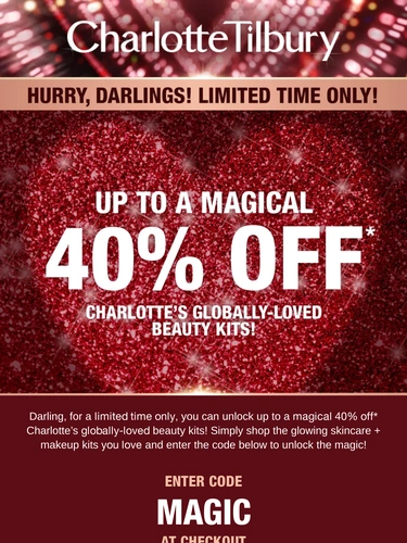 Charlotte Tilbury Newsletter