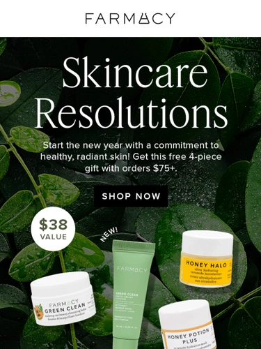 Farmacy Beauty Sale Announcement