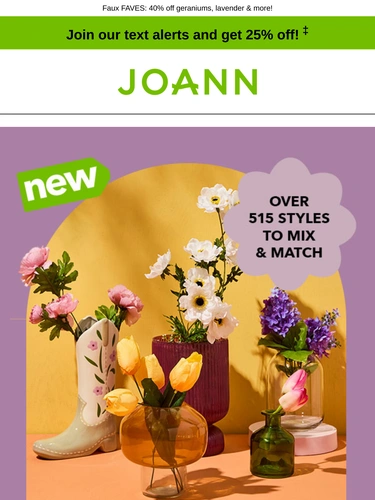 Joann Sale Announcement