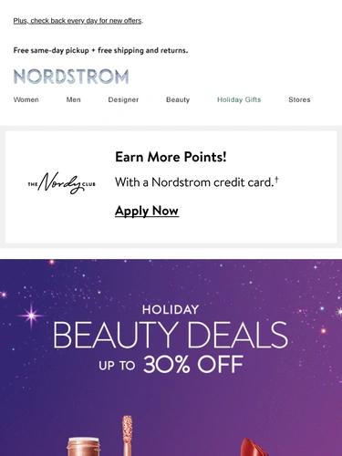 Nordstrom Newsletter