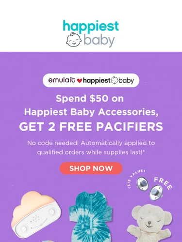 Happiest Baby Sale Announcement