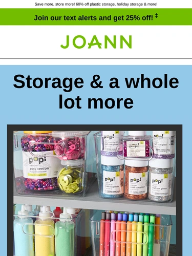 Joann Sale Announcement