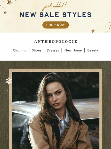 Anthropologie Welcome Series