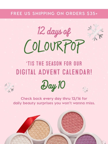 ColourPop Newsletter