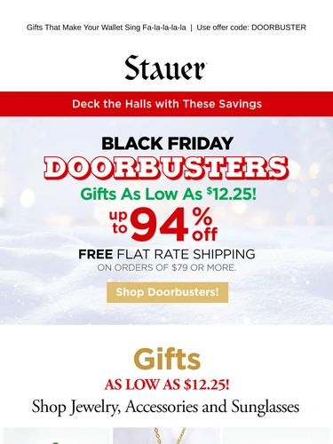 Stauer Newsletter