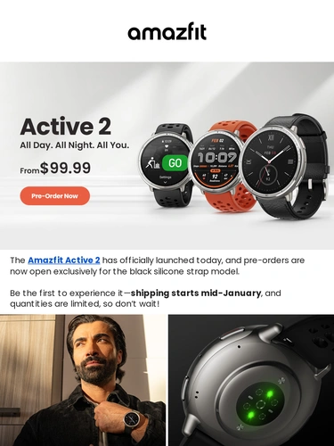 Amazfit Product Launch