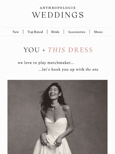 Anthropologie Newsletter