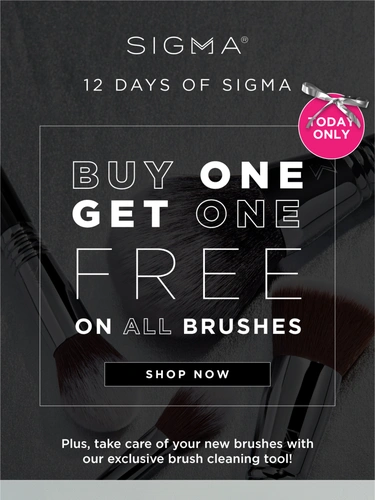 Sigma Beauty Newsletter