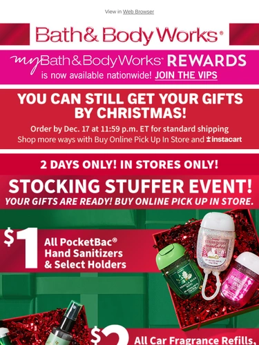 Bath & Body Works Newsletter