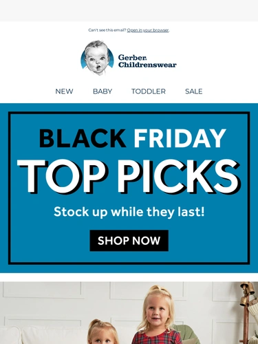 Gerber Childrenswear Newsletter