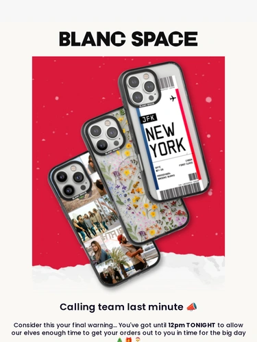 Blanc Space Holiday Campaign