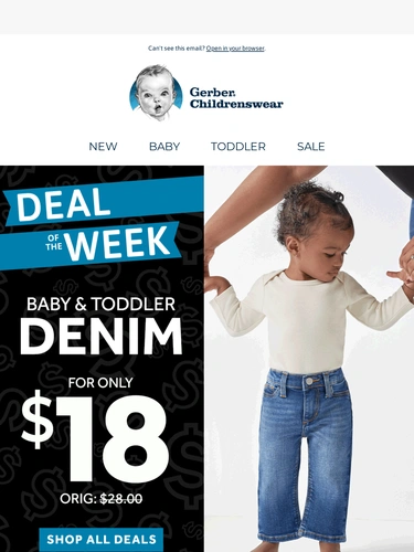 Gerber Childrenswear Newsletter