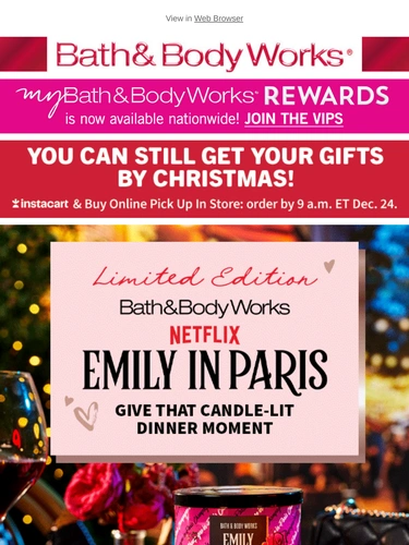 Bath & Body Works Newsletter