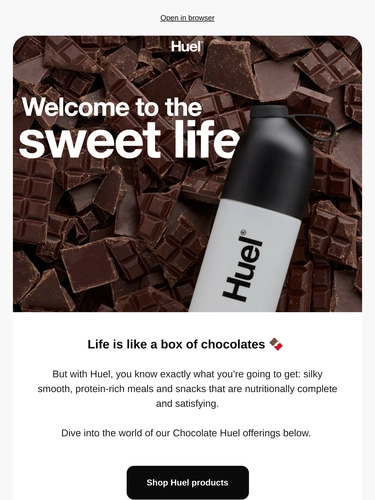 Huel Newsletter