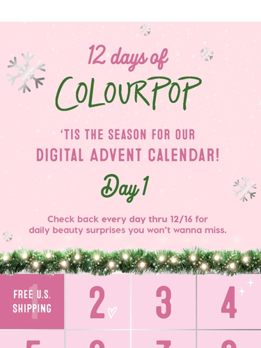 ColourPop Newsletter