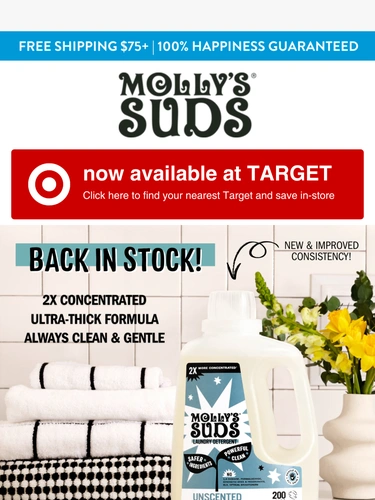 Molly's Suds Newsletter