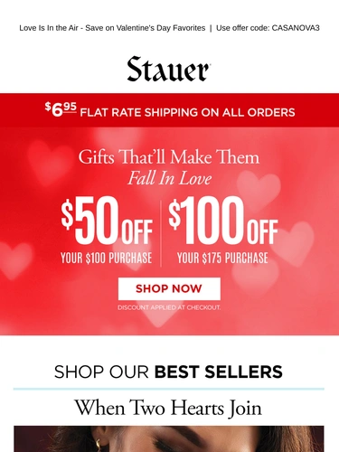Stauer Holiday Campaign