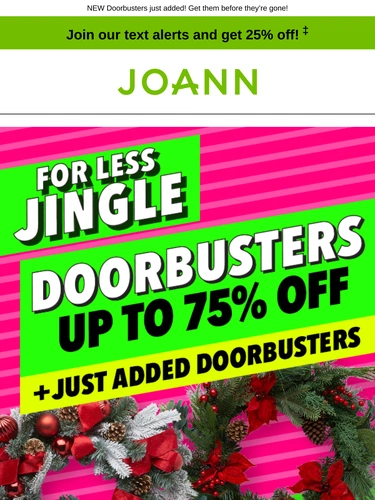 Joann Newsletter