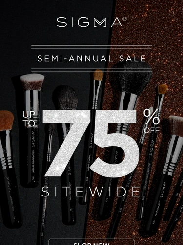 Sigma Beauty Sale Announcement