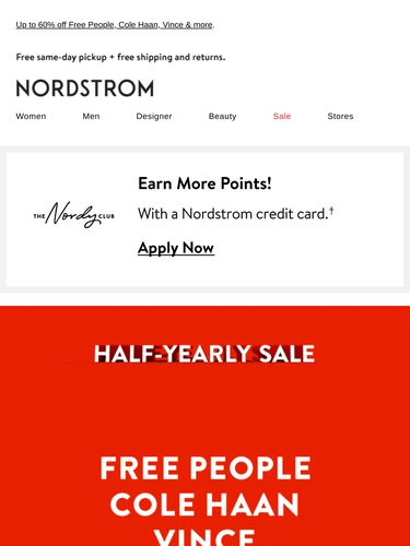 Nordstrom Newsletter