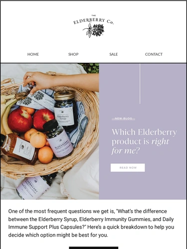 The Elderberry Company Newsletter