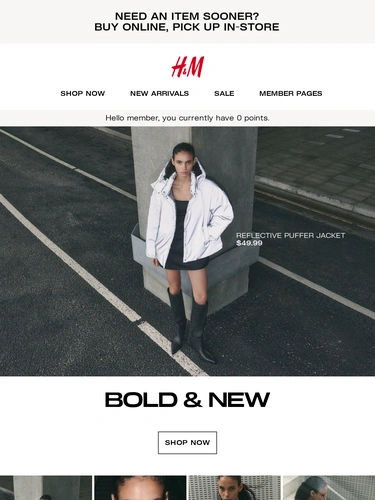 H&M Newsletter