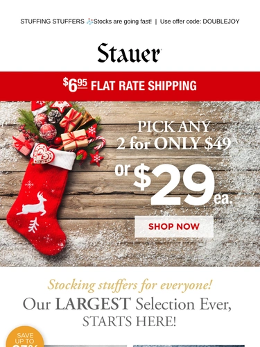 Stauer Newsletter