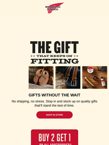 Red Wing Shoes Newsletter