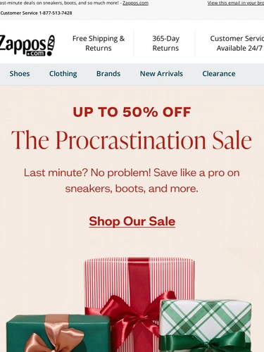 Zappos Email