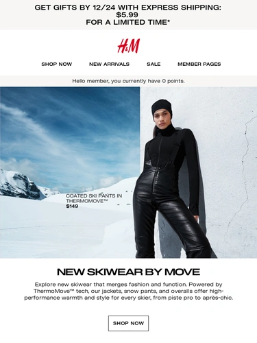 H&M Newsletter