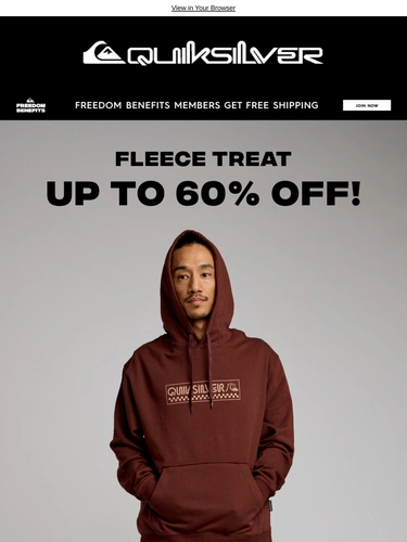 Quiksilver Sale Announcement