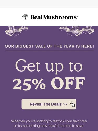 realmushrooms.com Newsletter