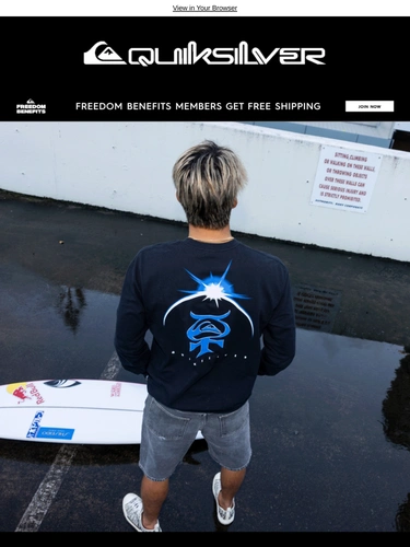 Quiksilver Newsletter