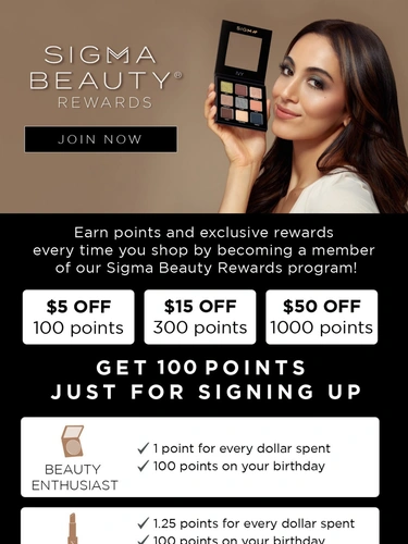 Sigma Beauty Sale Announcement