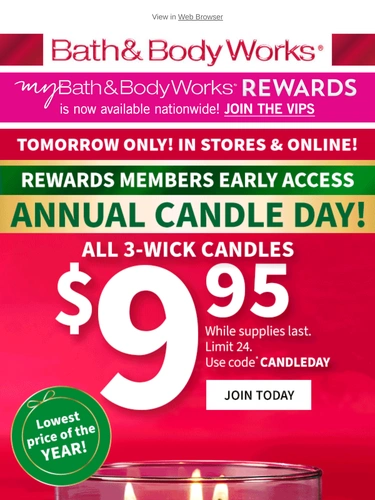 Bath & Body Works Newsletter