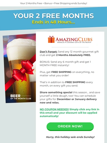 Amazing Clubs Holiday Campaign