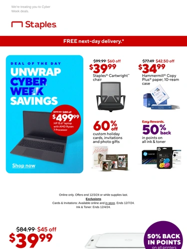 Staples Newsletter