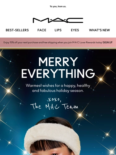 M·A·C Cosmetics Newsletter