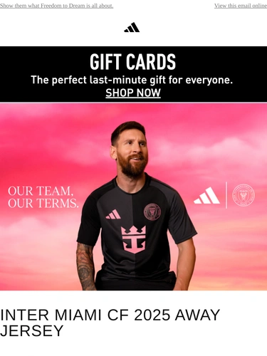 Adidas Newsletter