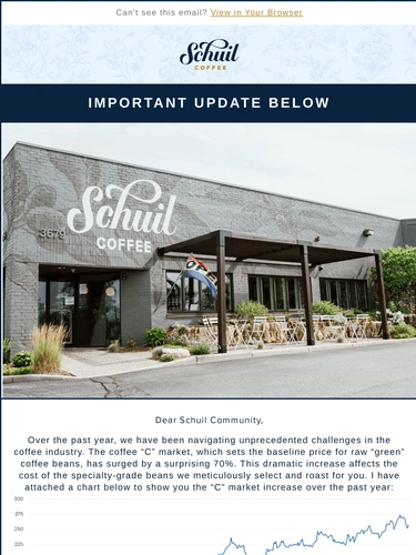 Schuil Coffee Newsletter