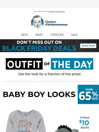 Gerber Childrenswear Newsletter